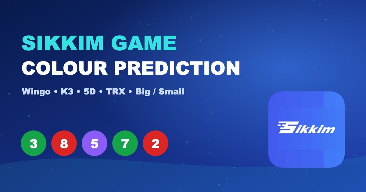 Sikkim Game colour prediction game